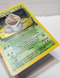 Dark Arbok 2/82 Holo Rare Unlimited Team Rocket *LIGHT SWIRL* Pokemon 809 - Image 5