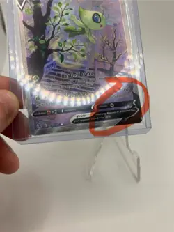 Pokemon TCG Fusion Strike Celebi v Alternate Art #245 LP/MP (Look At Pictures) - Image 3