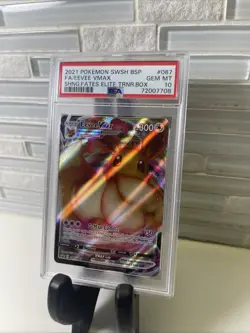 PSA 10 Eevee VMAX SWSH087 Black Star Promo Shining Fates ETB Pokemon Card - Image 3