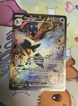 Pokemon TCG Greninja EX SVP 132 Shrouded Fable Black Star Promo Illustration NM - Image 3