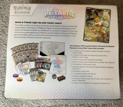 Prismatic Evolutions Pokemon Center Elite Trainer Box ETB Pokemon Cards Sealed - Image 2