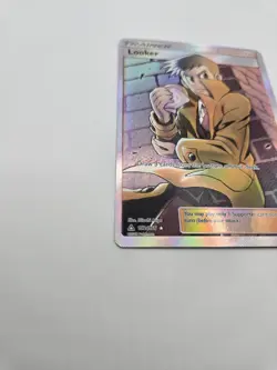 Pokemon Looker Full Art Ultra Rare Holo Sm-Ultra Prism 152/156 English - Image 3
