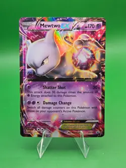 Pokemon Mewtwo ex Mewtwo Promo Holo XY107 - Image 1
