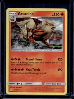 2019 Pokemon SM Unbroken Bonds Arcanine Holo #22/214 - Image 1