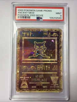 PSA 9 Mint 2000 Pokemon Game Promo Ancient Mew Pokemon 2000 Movie - Image 1