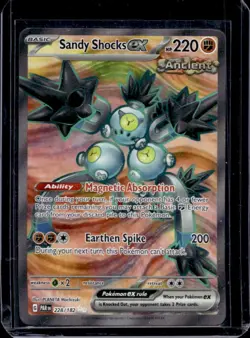 2023 Pokemon SV Paradox Rift Sandy Shocks ex #228/182 - Image 1