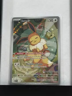 Pokemon TCG Eevee SVP Scarlet & Violet Promo Holo 173 Pokemon Center 50HP - Image 1