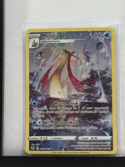 Pokemon TCG Milotic TG02/TG30 Silver Tempest Ultra Rare Holo 130HP - Image 1