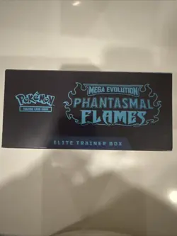 Pokemon TCG Mega Evolution Phantasmal Flames ETB New and Sealed - Image 3