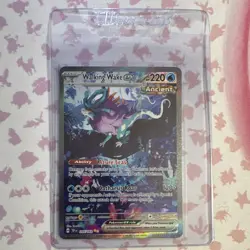 Pokemon Walking Wake EX Ancient Holo 205/162 SV05 Temporal Forces 220 HP - Image 1