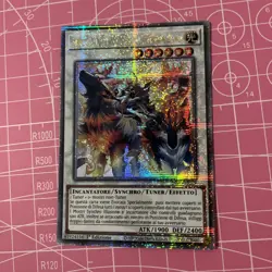 YUGIOH ITALIAN Silvera, Wolf Tamer of the White Forest QCR INFO 1st Ed Quarter - Image 1