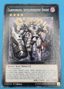 Cairngorgon, Antiluminescent Knight - WIRA-EN049 - Common - 1st Edition - Lightl - Image 1