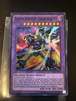 Chaos Ancient Gear Giant - RATE-EN041 - Super Rare - Unlimited Edition YuGiOh - Image 1