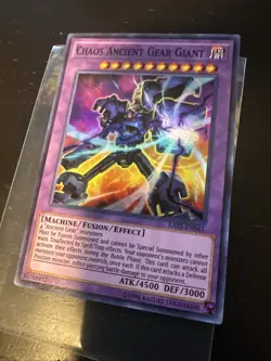 Chaos Ancient Gear Giant - RATE-EN041 - Super Rare - Unlimited Edition YuGiOh - Image 2