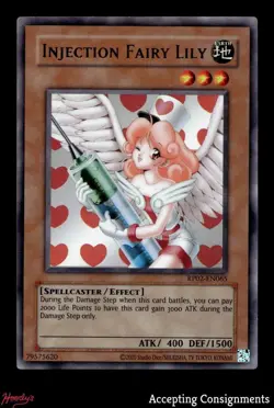 2025 Yu-Gi-Oh! TCG Retro Pack 2 Unlimited #RP02EN065 Injection Fairy Lily UR - Image 1