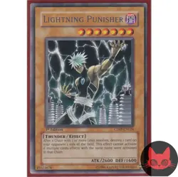 Yugioh Lightning Punisher CDIP-EN026 Rare 1st Edition NM - Image 1