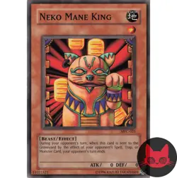 Yugioh Neko Mane King MFC-021 Common NM - Image 1
