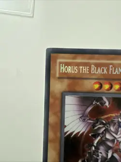 Horus The Black Flame Dragon LV8 - EEN-ENSE1 - Secret Rare - Limited Ed. (1) - Image 2