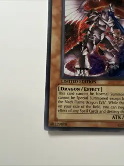 Horus The Black Flame Dragon LV8 - EEN-ENSE1 - Secret Rare - Limited Ed. (1) - Image 5