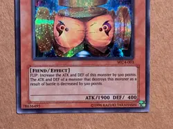 yugioh Slate Warrior WC4-003 Secret Rare Near Mint Mint - Image 4