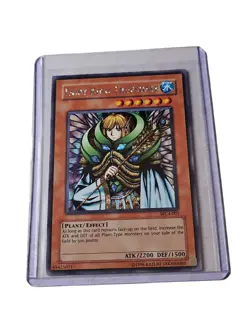2004 Yu-Gi-Oh! Fairy King Truesdale WC4-001 Prismatic Secret Rare - Image 1