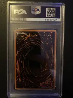 Yugioh X-Saber Pashuul TU07-EN004 Super Rare Turbo Pack 7 PSA 9 MINT - Image 4