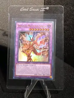 Invoked Magistus Omega BPRO-EN100 Yu-Gi-Oh! ULTRA RARE Burst Protocol NM/M - Image 1