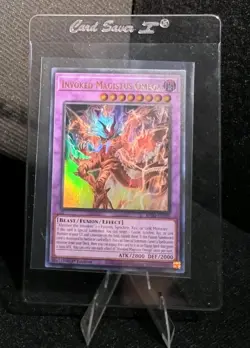 Invoked Magistus Omega BPRO-EN100 Yu-Gi-Oh! ULTRA RARE Burst Protocol NM/M - Image 2