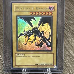 Red-Eyes B. Dragon – SDJ-001 – Ultra Rare – Yu-Gi-Oh! - Image 1