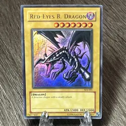 Red-Eyes B. Dragon – SDJ-001 – Ultra Rare – Yu-Gi-Oh! - Image 2