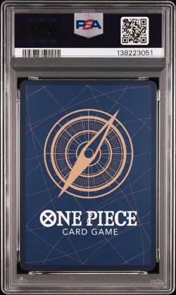 2025 ONE PIECE JPN PROMOS OFFICIAL EVENT TOP PRIZE #005 SANJI PSA 10 - Image 2