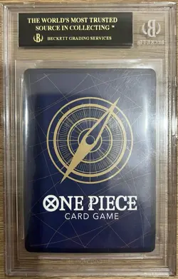 One Piece Kingdoms of Intrigue Ms. All Sunday JPN OP04-064 SP BGS 10 Black Label - Image 2