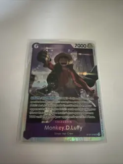 Monkey.D.Luffy ST26-005 SR ONE PIECE Card Game NM Purple Starter Deck 26 NM - Image 1