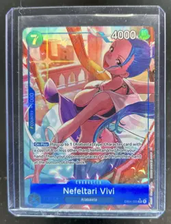 2026 One Piece The Azure Sea's Seven Nefeltari Vivi Alternate Art #EB04-025 - Image 1