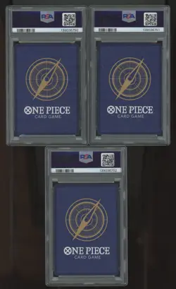 One Piece OP13 Sequential PSA 10 SP Set Luffy Ace Sabo Special Alternate Art - Image 2