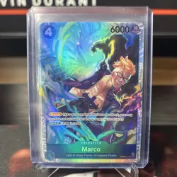 One Piece TCG Marco PRB02-008 SR One Piece the Best Vol. 2 English - Image 1