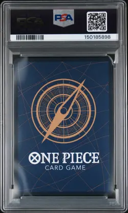 2024 ONE PIECE PROMOS OFFICIAL EVENT TOP PRIZE #010 TRAFALGAR LAW PSA 10 - Image 2