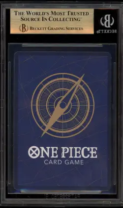 One Piece CCG Monkey.D.Luffy 3rd Anniversary! Promo OP07-033 BGS 10 Pristine - Image 2