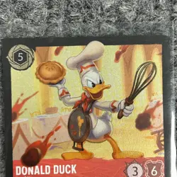 Disney Lorcana Shimmering Skies Donald Duck Pie Slinger 107/204 Legendary Foil M - Image 5