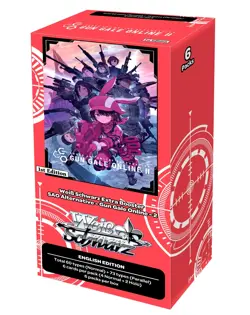 Weiss Schwarz Sword Art Online Gun Gale 2 Extra Booster Box English 1st Edition - Image 1