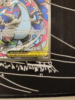 Mega Charizard X Ex #023 UPC Black Star Promo Error Crimped Card NM - Image 5