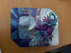 Pokemon Trading Card Games Paradox Destinies Walking Wakes ex Tin NEW SEALED!!! - Image 1