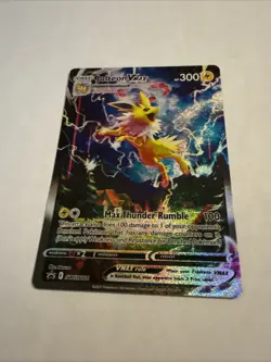 Jolteon VMAX SWSH184 Pokemon TCG Sword & Shield Black Star Promo Holo Card - Image 2