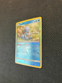 Squirtle 22/181 Reverse Holo Team Up Sun and Moon Pokemon Card - Image 4