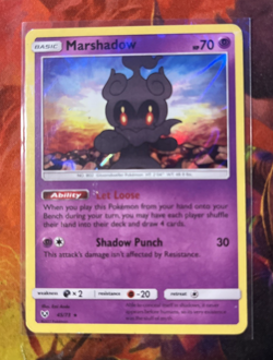 45/73 Marshadow Rare Holo Mint Pokemon Card [Shining Legends] - Image 1