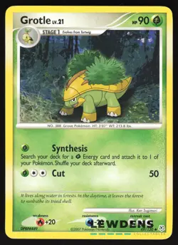Grotle - 49/130 - Uncommon - Diamond & Pearl Base - Pokemon Card - 4 - Image 1