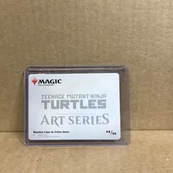 Wooden Cane Art Card Art Series: Teenage Mutant Ninja Turtles Regular - Image 2