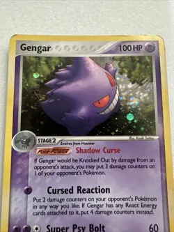 2006 Pokemon Gengar Legend Maker Holo Rare LP 5/92 Pokemon Card - Image 3