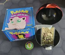 Jigglypuff 23K Gold Plated Trading Card 1999 Full Set Burger King - Image 1