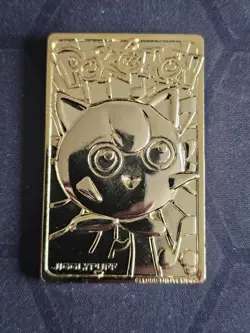 Jigglypuff 23K Gold Plated Trading Card 1999 Full Set Burger King - Image 2